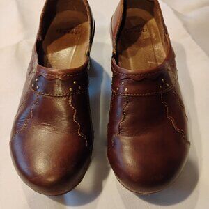 Dansko Leather Clogs